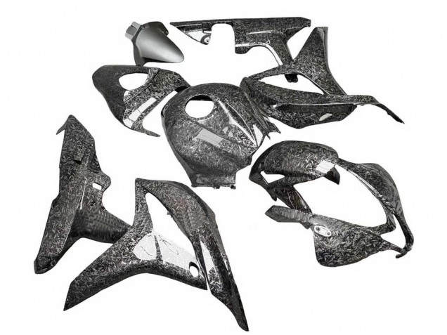 2007-2008 Black Forged Carbon Fiber Honda CBR600RR Motorcycle Fairings Australia