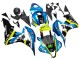 2007-2008 Green Yellow Glossy Black Shark 46 Honda CBR600RR Motorcycle Fairings Australia