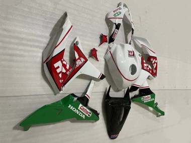 2007-2008 White Green Red Castrol Honda CBR600RR Motorcycle Fairings Australia
