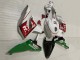 2007-2008 White Green Red Castrol Honda CBR600RR Motorcycle Fairings Australia