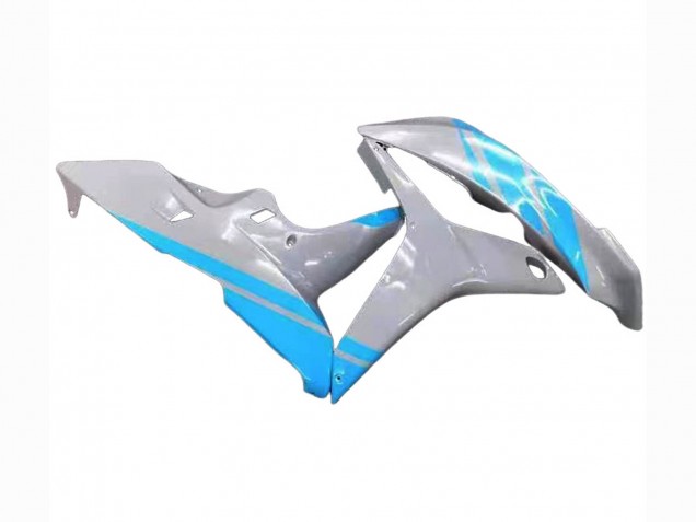 2007-2008 Glossy Grey Light Blue Honda CBR600RR Motorcycle Fairings Australia
