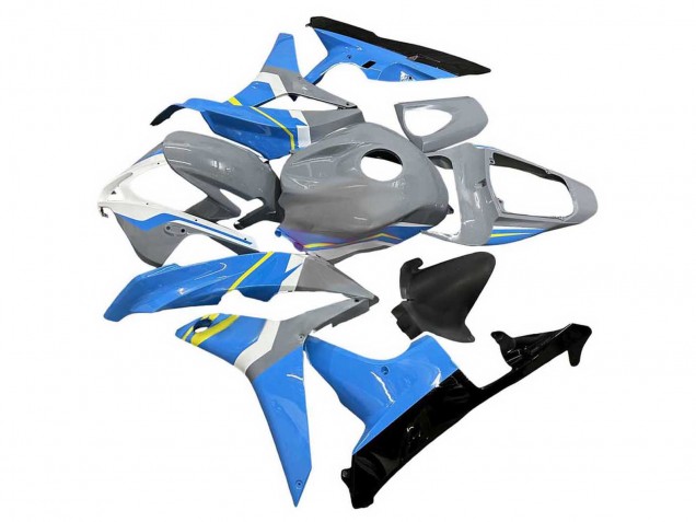 2007-2008 Nardo Grey Blue White Glossy Black Honda CBR600RR Motorcycle Fairings Australia