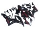 2007-2008 Matte Black Red Honda CBR600RR Motorcycle Fairings Australia