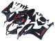 2007-2008 Matte Black Red Honda CBR600RR Motorcycle Fairings Australia