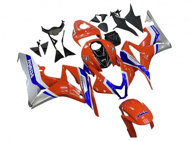 2007-2008 Silver Blue Red HRC Honda CBR600RR Motorcycle Fairings Australia