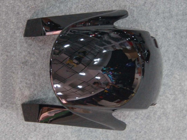 2007-2008 Glossy Black Orange Flame Honda CBR600RR Motorcycle Fairings Australia