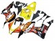 2007-2008 Yellow Orange Glossy Black Rossi Repsol Honda CBR600RR Motorcycle Fairings Australia