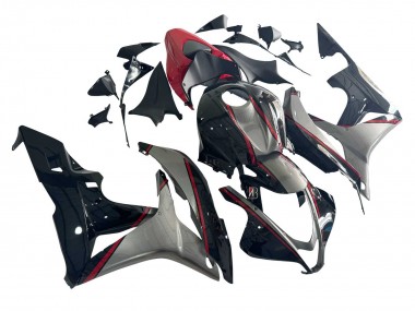 2007-2008 Silver Red Glossy Black Honda CBR600RR Motorcycle Fairings Australia