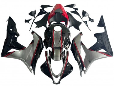 2007-2008 Silver Red Glossy Black Honda CBR600RR Motorcycle Fairings Australia