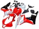 2007-2008 White Red Glossy Black Honda CBR600RR Motorcycle Fairing Australia
