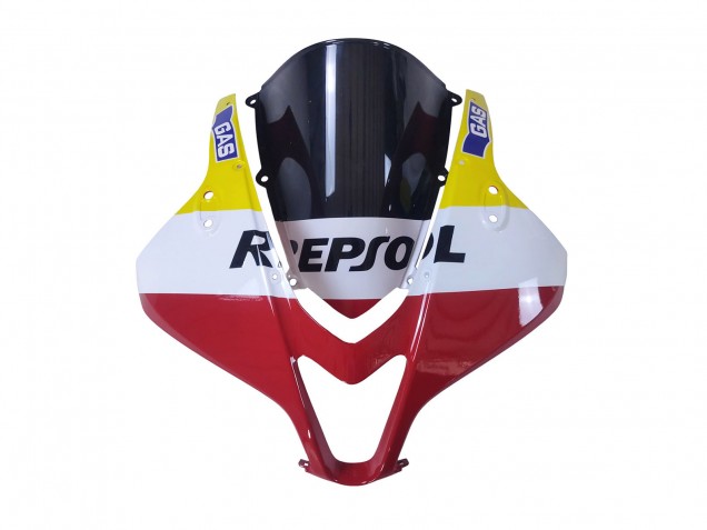 2007-2008 White Yellow Red Repsol HRC Honda CBR600RR Motorcycle Fairings Australia