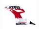 2007-2008 White Yellow Red Repsol HRC Honda CBR600RR Motorcycle Fairings Australia
