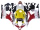 2007-2008 White Yellow Red Repsol HRC Honda CBR600RR Motorcycle Fairings Australia