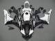2007-2008 White Black Racing Honda CBR600RR Motorcycle Fairings Australia