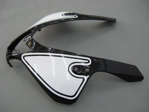 2007-2008 White Black Racing Honda CBR600RR Motorcycle Fairings Australia