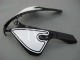 2007-2008 White Black Racing Honda CBR600RR Motorcycle Fairings Australia