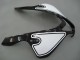 2007-2008 White Black Racing Honda CBR600RR Motorcycle Fairings Australia