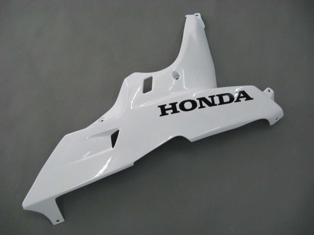 2007-2008 White Black Racing Honda CBR600RR Motorcycle Fairings Australia