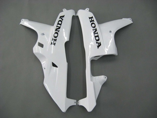 2007-2008 White Black Racing Honda CBR600RR Motorcycle Fairings Australia