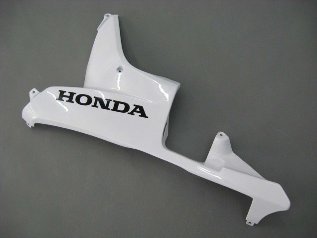 2007-2008 White Black Racing Honda CBR600RR Motorcycle Fairings Australia