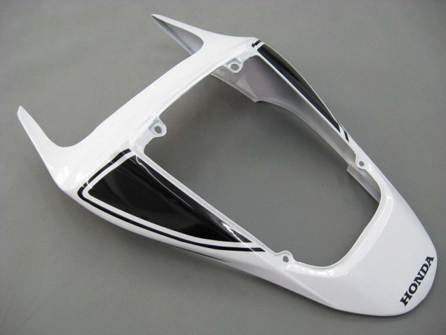 2007-2008 White Black Racing Honda CBR600RR Motorcycle Fairings Australia