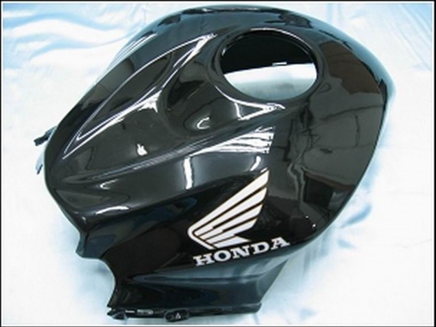 2007-2008 Glossy Black White West Honda CBR600RR Motorcycle Fairings Australia