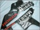2007-2008 Glossy Black White West Honda CBR600RR Motorcycle Fairings Australia