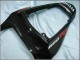 2007-2008 Glossy Black White West Honda CBR600RR Motorcycle Fairings Australia
