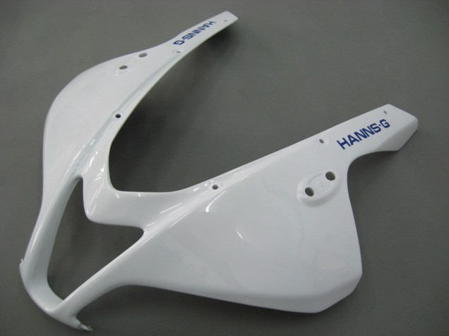 2007-2008 White Green Yellow Glossy Black Hannspree Honda CBR600RR Motorcycle Fairings Australia
