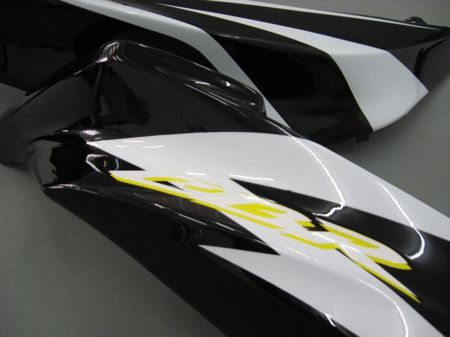 2007-2008 White Green Yellow Glossy Black Hannspree Honda CBR600RR Motorcycle Fairings Australia