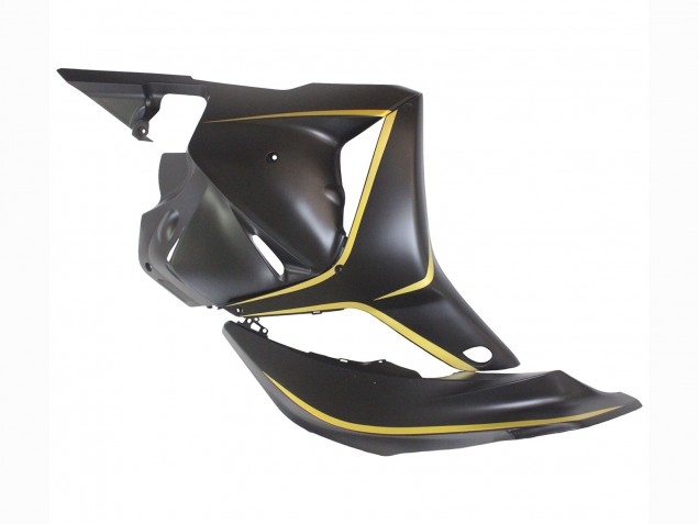 2009-2012 Matte Black Gold Honda CBR600RR Motorcycle Fairings Australia