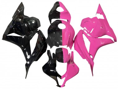 2009-2012 Pink Glossy Black Split Honda CBR600RR Motorcycle Fairings Australia
