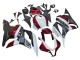 2009-2012 White Red Matte Black Honda CBR600RR Motorcycle Fairings Australia