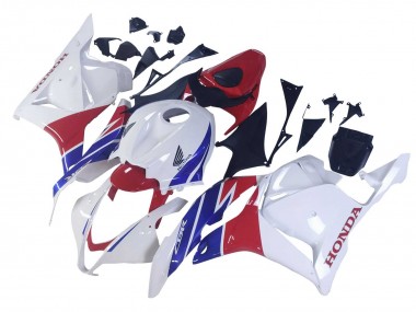 2009-2012 White Red Blue Honda CBR600RR Motorcycle Fairings Australia