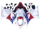 2009-2012 White Red Blue Honda CBR600RR Motorcycle Fairings Australia