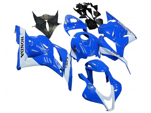 2009-2012 Blue White Honda CBR600RR Motorcycle Fairings Australia