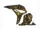 2009-2012 Gold Glossy Black Honda CBR600RR Motorcycle Fairings Australia