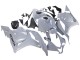 2009-2012 Glossy Nardo Grey Honda CBR600RR Motorcycle Fairings Australia