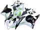 2009-2012 White Green Glossy Black Hannspree Honda CBR600RR Motorcycle Fairings Australia
