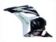 2009-2012 White Green Glossy Black Hannspree Honda CBR600RR Motorcycle Fairings Australia