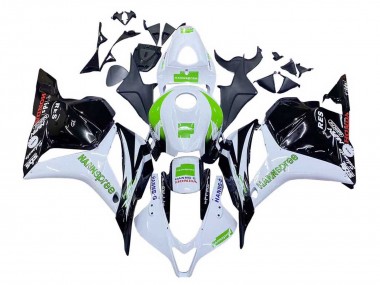 2009-2012 White Green Glossy Black Hannspree Honda CBR600RR Motorcycle Fairings Australia