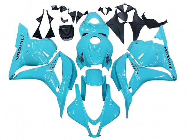 2009-2012 Light Blue Racing Honda CBR600RR Motorcycle Fairings Australia