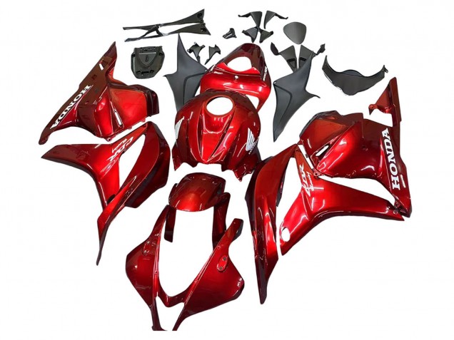 2009-2012 Red Racing Honda CBR600RR Motorcycle Fairings Australia