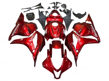2009-2012 Red Racing Honda CBR600RR Motorcycle Fairings Australia