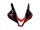 2009-2012 Red Glossy Black Matte Black Stripe Honda CBR600RR Motorcycle Fairings Australia