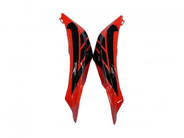 2009-2012 Red Glossy Black Matte Black Stripe Honda CBR600RR Motorcycle Fairings Australia