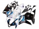 2009-2012 White Blue Glossy Black Honda CBR600RR Motorcycle Fairings Kit Australia