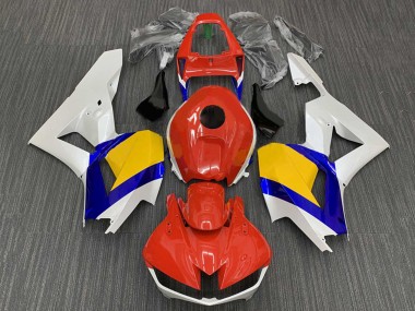 2009-2012 White Blue Yellow Red Honda CBR600RR Motorcycle Fairings Australia