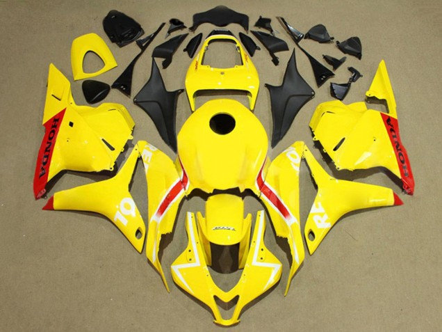 2009-2012 Yellow Red White Repsol Honda CBR600RR Motorcycle Fairings Australia