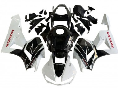 2013-2023 White Glossy Black Honda CBR600RR Motorcycle Fairing Kits Australia